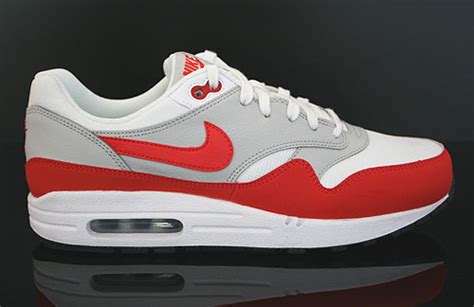 nike air max 1 gs weiss grau rot schwarz|Nike Air Max 1 GS .